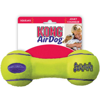 Hundespielzeug KONG® AirDog® Squeaker Dumbbell 18 cm