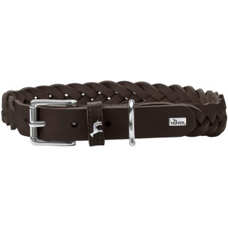 Halsband Solid Education Special S (45), dunkelbraun